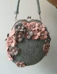 Какая прелесть... валяные сумочки