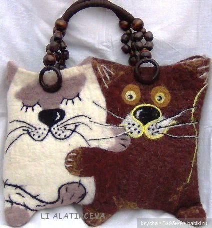 Какая прелесть... валяные сумочки | Бэйбики Какая прелесть... валяные сумочки