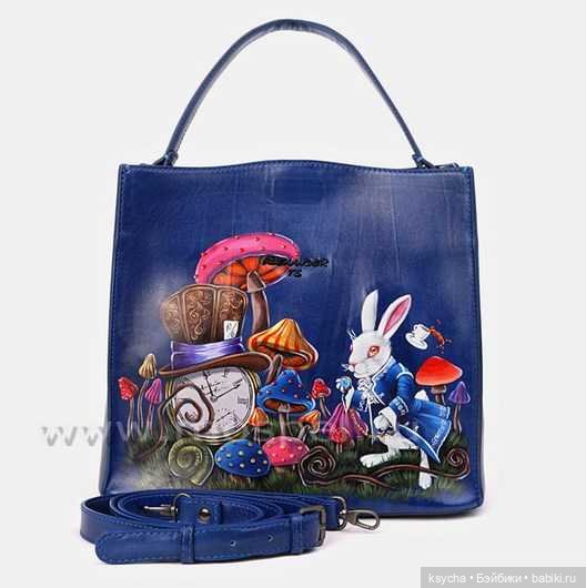 Кожаные сумки с росписью | Бэйбики Кожаные сумки с росписью — Интересное и необычное: фотоподборки