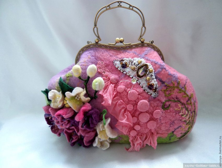 Какая прелесть... валяные сумочки | Бэйбики Какая прелесть... валяные сумочки