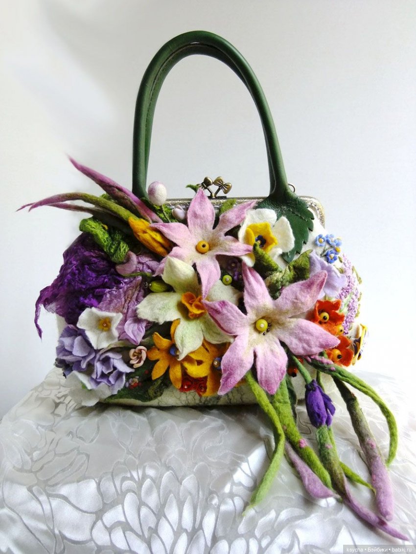 Какая прелесть... валяные сумочки | Бэйбики Какая прелесть... валяные сумочки