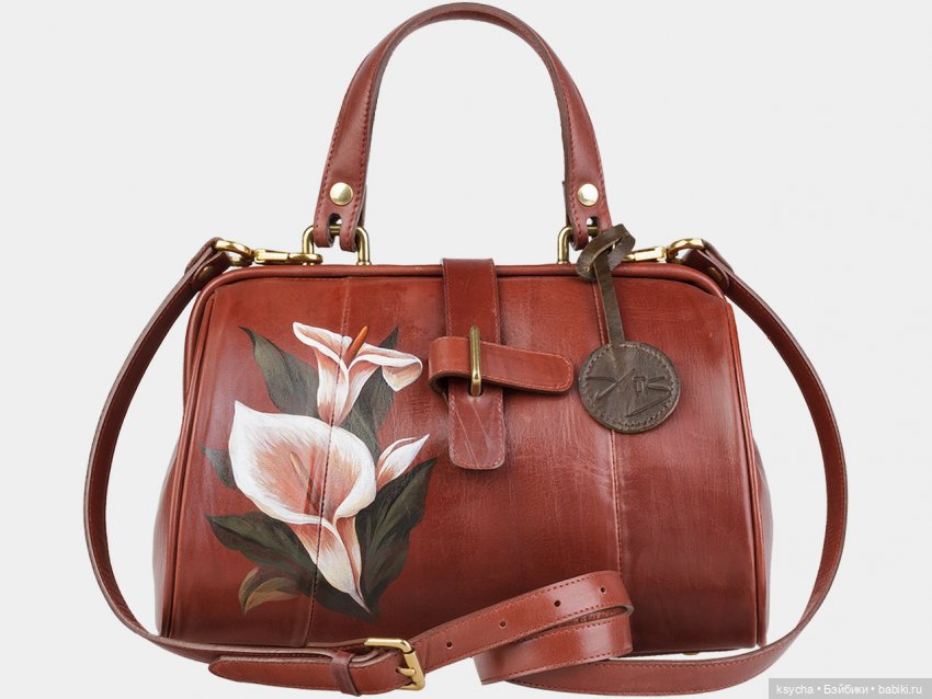 Кожаные сумки с росписью | Бэйбики Кожаные сумки с росписью — Интересное и необычное: фотоподборки