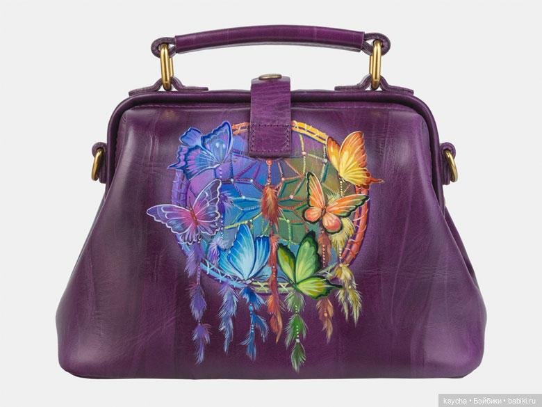 Кожаные сумки с росписью | Бэйбики Кожаные сумки с росписью — Интересное и необычное: фотоподборки