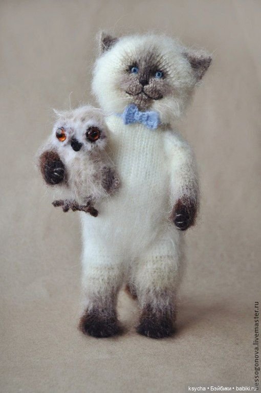 Тепло и уют вязаных игрушек