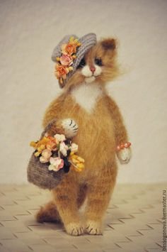 Тепло и уют вязаных игрушек