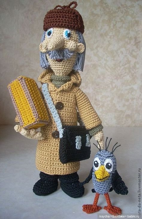 Тепло и уют вязаных игрушек