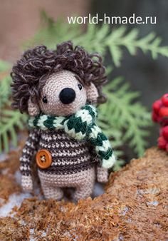 Тепло и уют вязаных игрушек