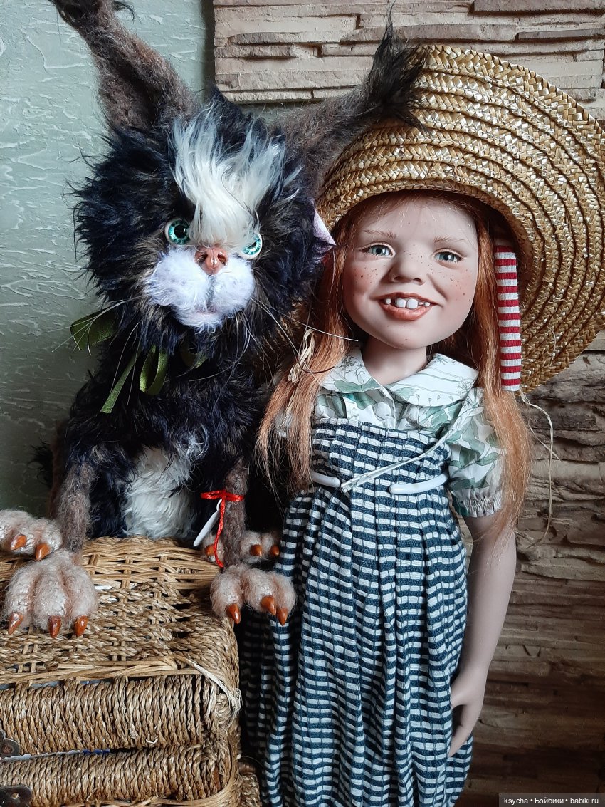 Без кота и жизнь не та — Домашние фото авторских игрушек: Тедди (фото 5)