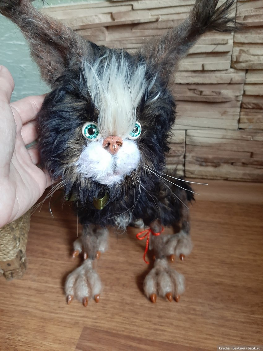 Без кота и жизнь не та — Домашние фото авторских игрушек: Тедди