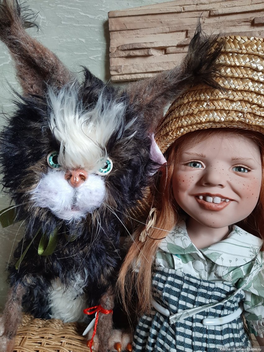 Без кота и жизнь не та — Домашние фото авторских игрушек: Тедди (фото 7)