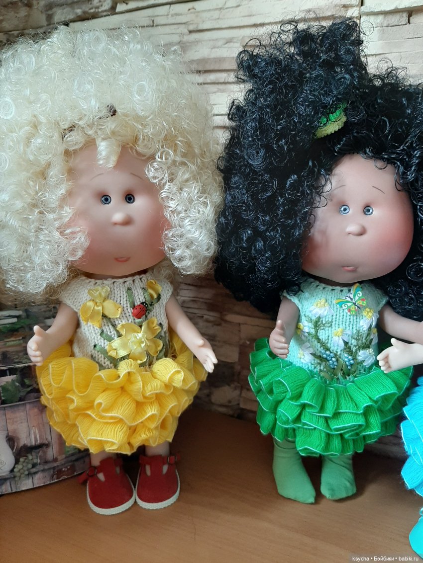 Каждой дочке, по платью — Куклы Nines d'Onil (Нинес): Миа (Mia) (фото 5)