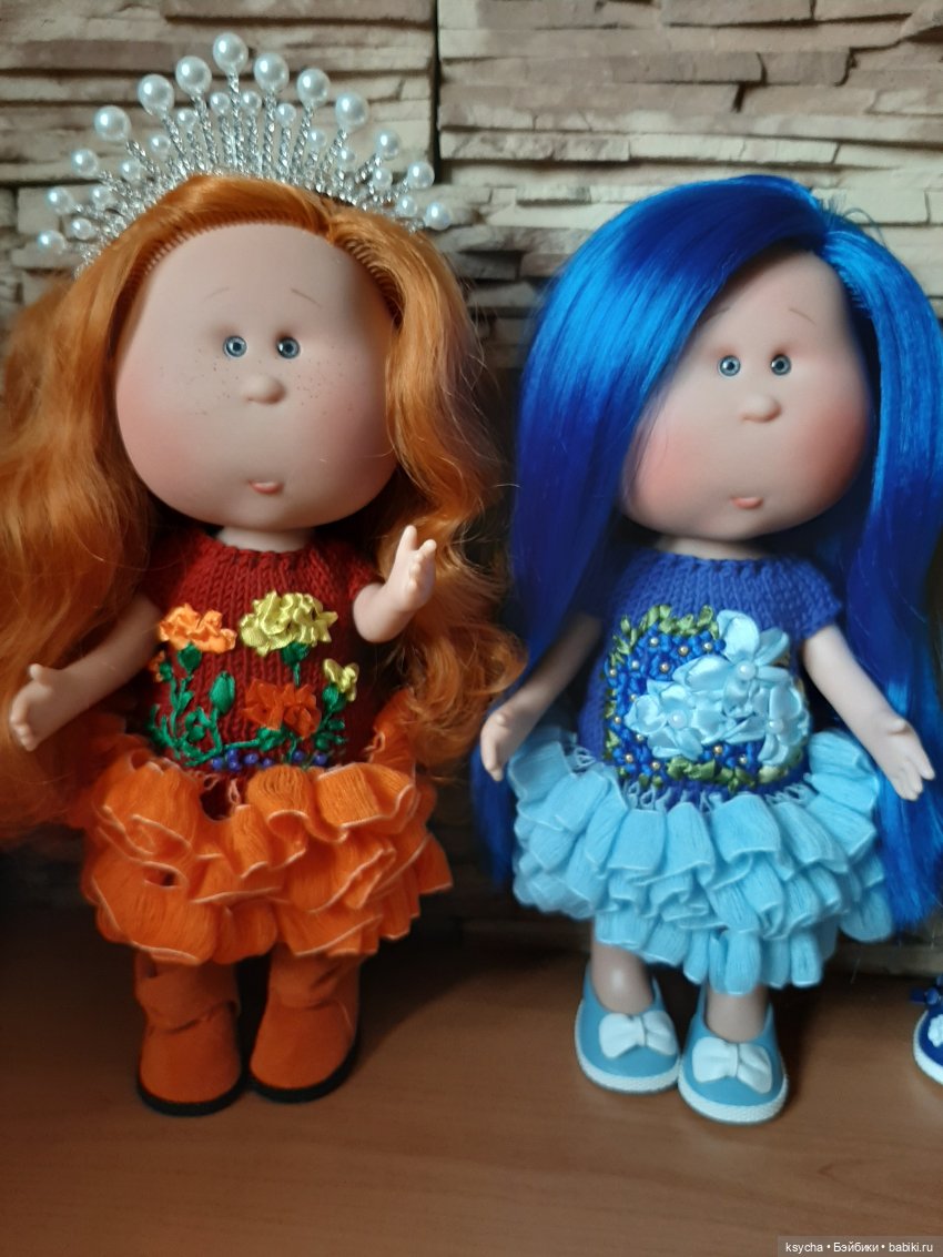 Каждой дочке, по платью — Куклы Nines d'Onil (Нинес): Миа (Mia) (фото 3)