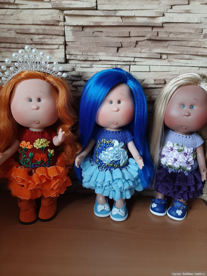 Каждой дочке, по платью — Куклы Nines d'Onil (Нинес): Миа (Mia) (фото 2)