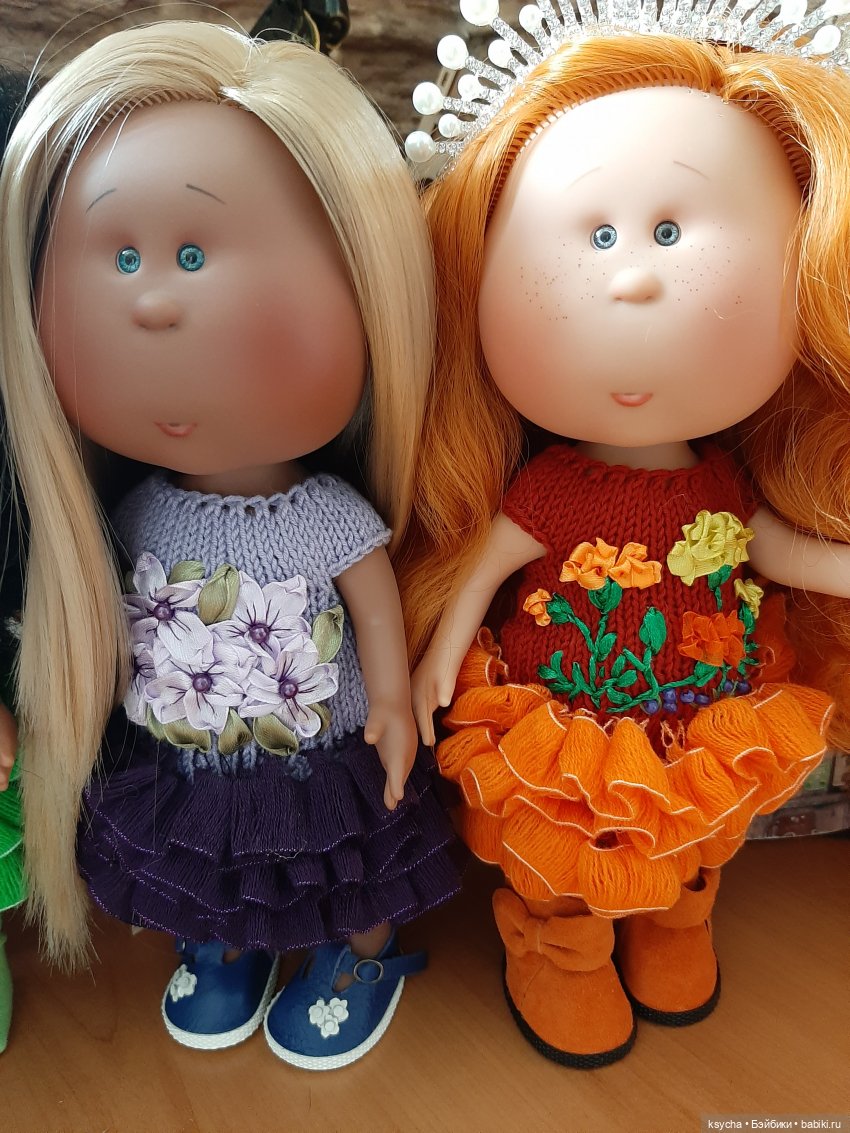 Каждой дочке, по платью — Куклы Nines d'Onil (Нинес): Миа (Mia) (фото 7)