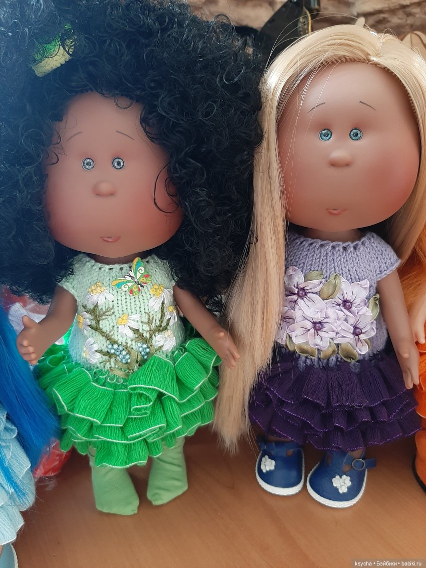 Каждой дочке, по платью — Куклы Nines d'Onil (Нинес): Миа (Mia) (фото 8)
