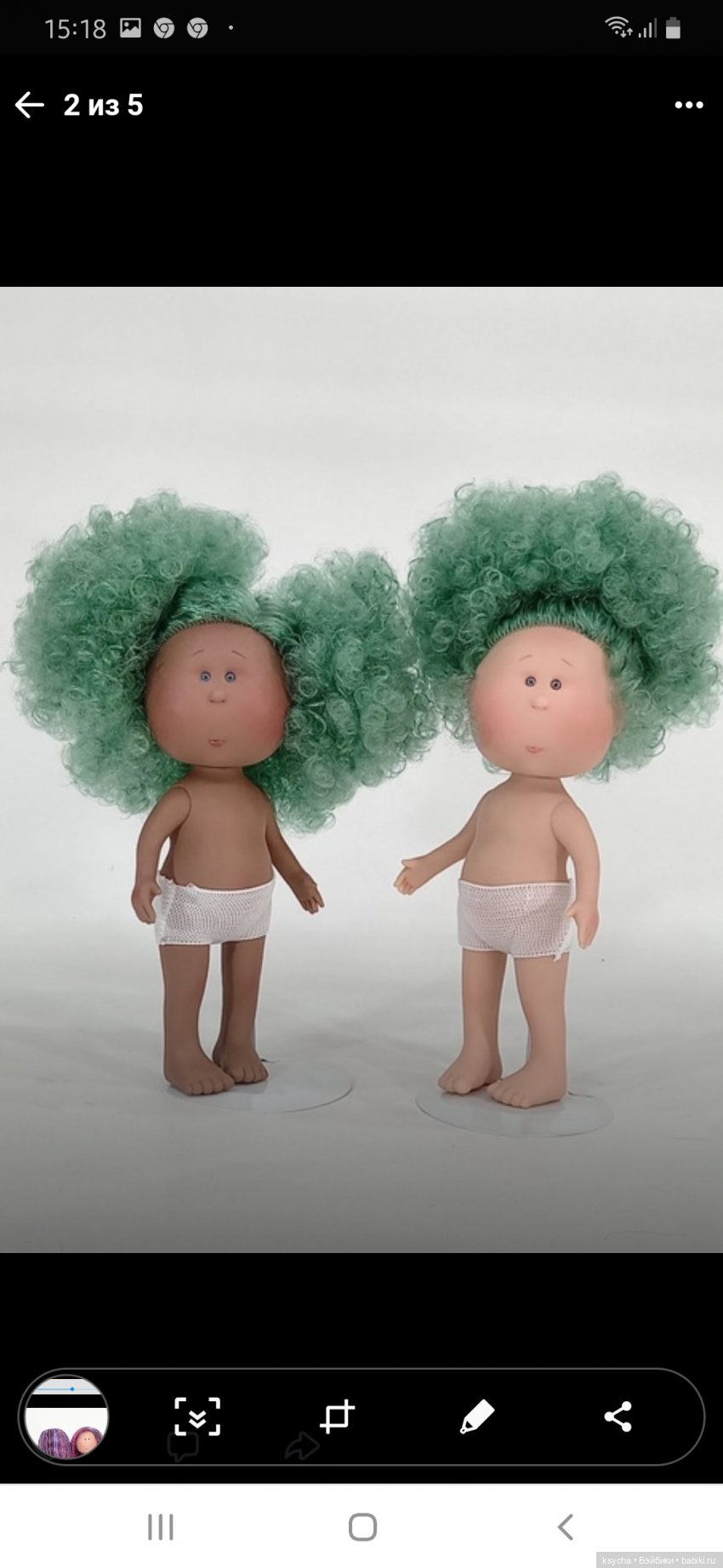 Мии новинки — Куклы Nines d'Onil (Нинес): Миа (Mia) (фото 3)