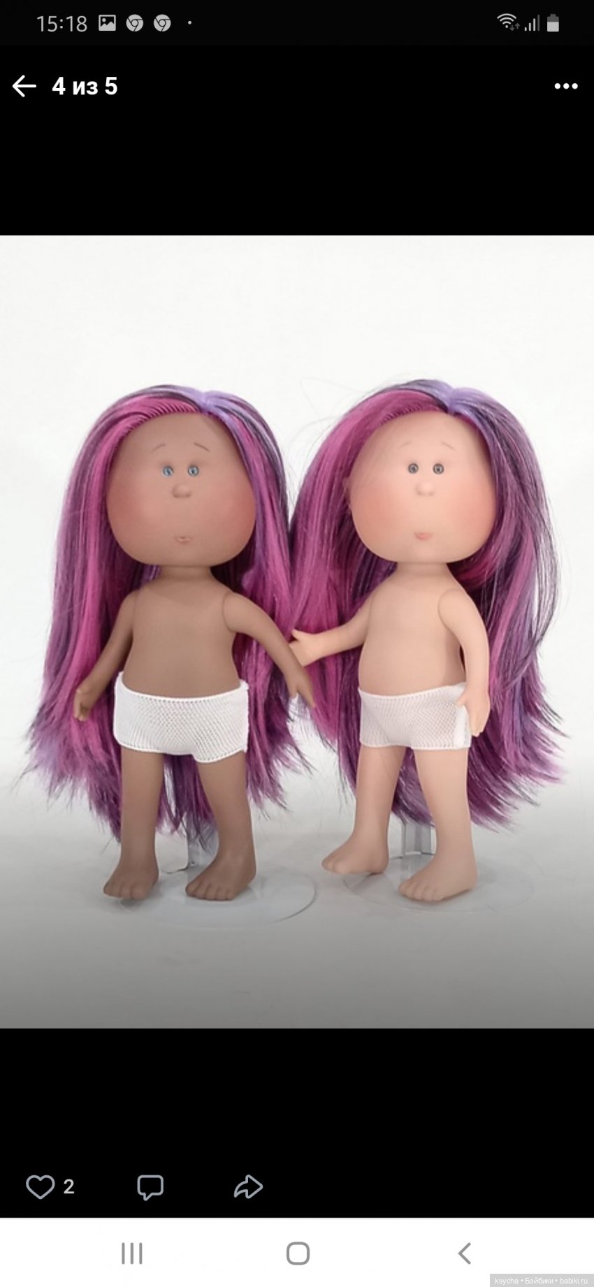 Мии новинки — Куклы Nines d'Onil (Нинес): Миа (Mia) (фото 2)