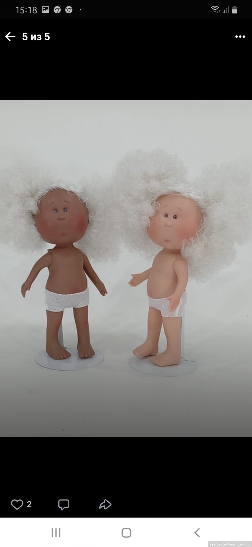 Мии новинки — Куклы Nines d'Onil (Нинес): Миа (Mia) (фото 5)