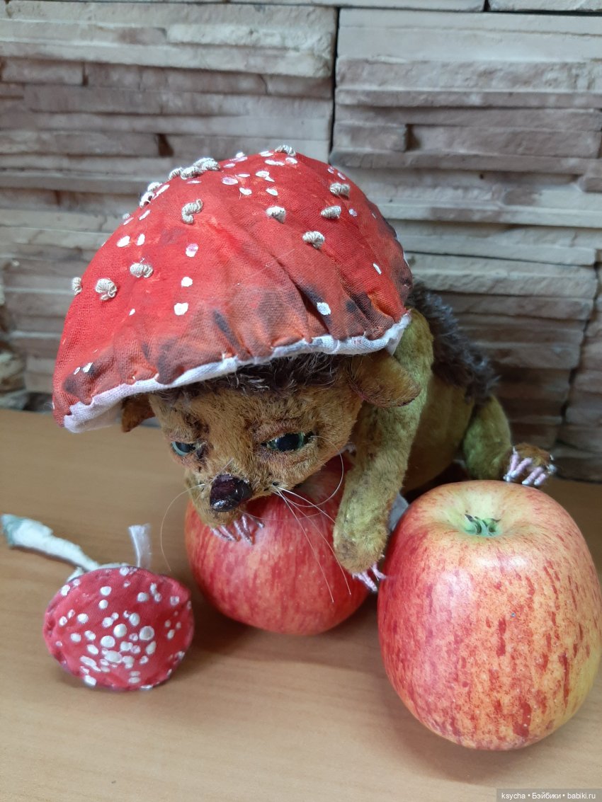 Наш Ёжа Ёжевич — Домашние фото авторских игрушек: Тедди