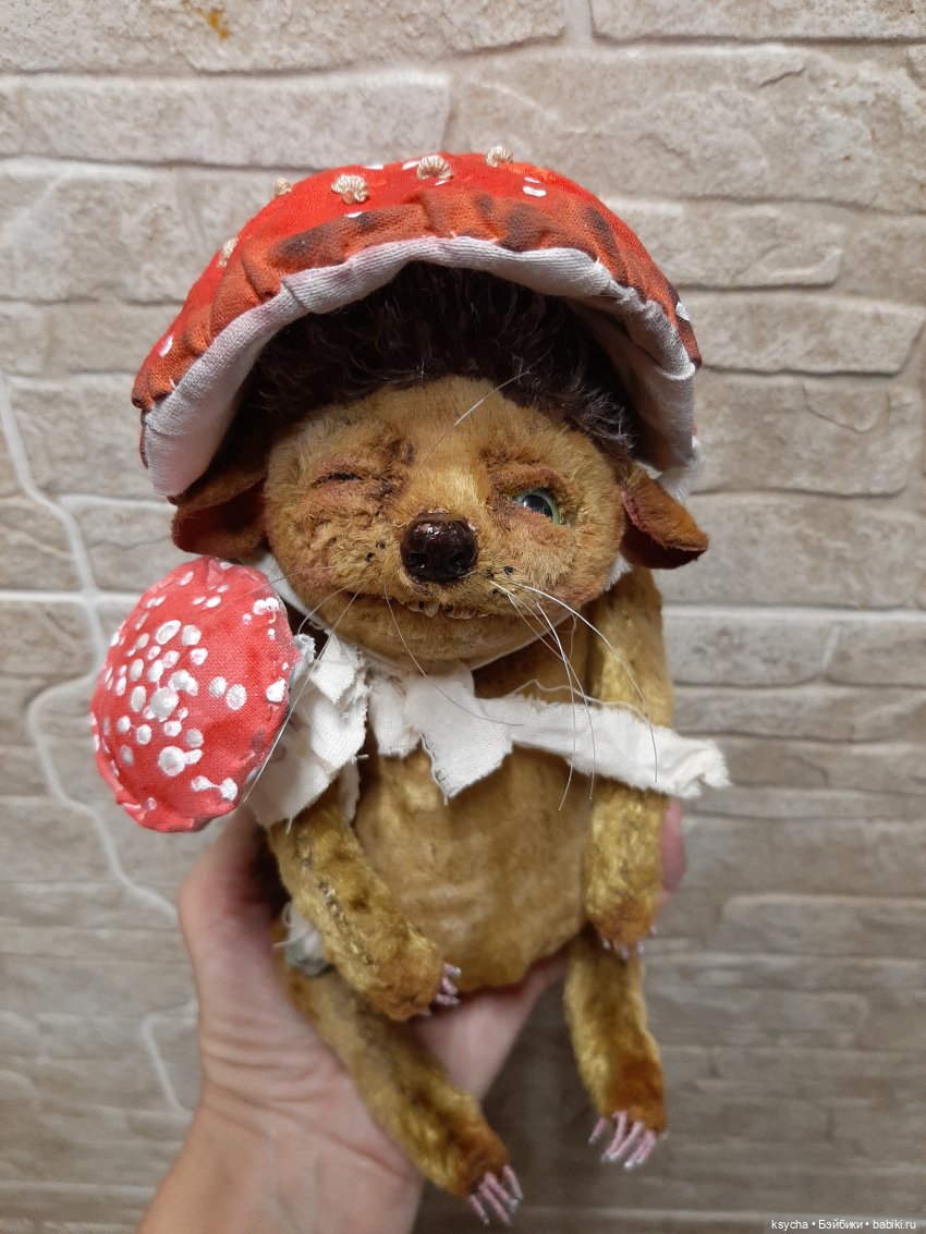 Наш Ёжа Ёжевич — Домашние фото авторских игрушек: Тедди