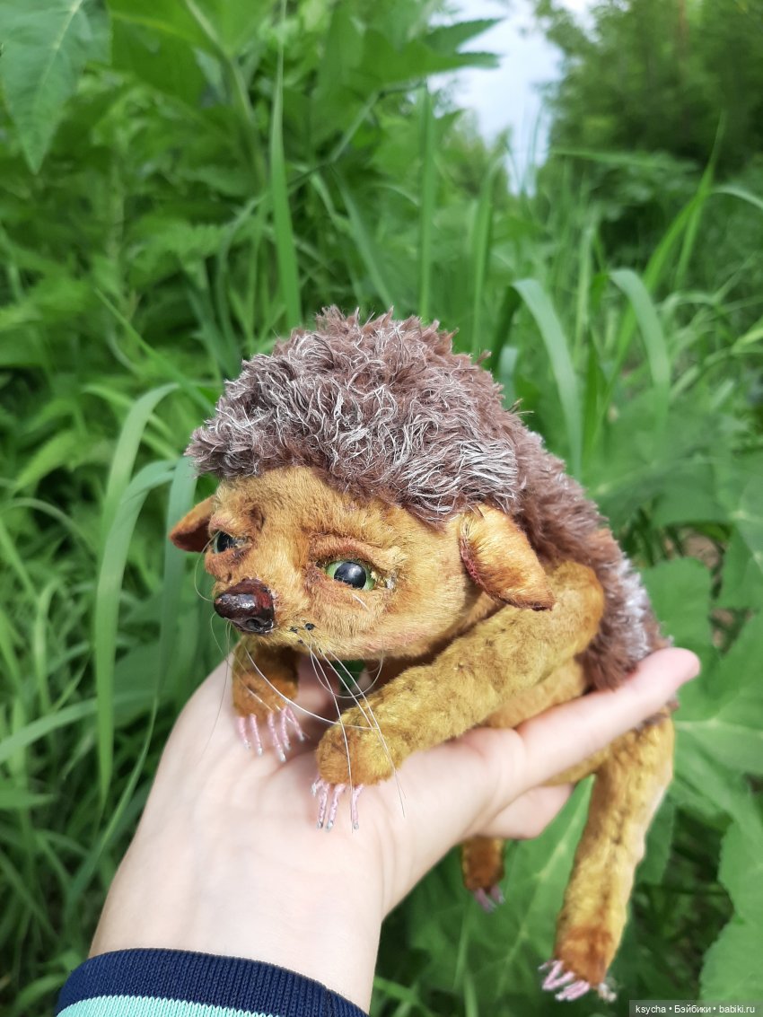 Наш Ёжа Ёжевич — Домашние фото авторских игрушек: Тедди (фото 10)