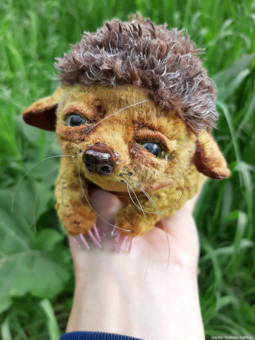 Наш Ёжа Ёжевич — Домашние фото авторских игрушек: Тедди (фото 9)
