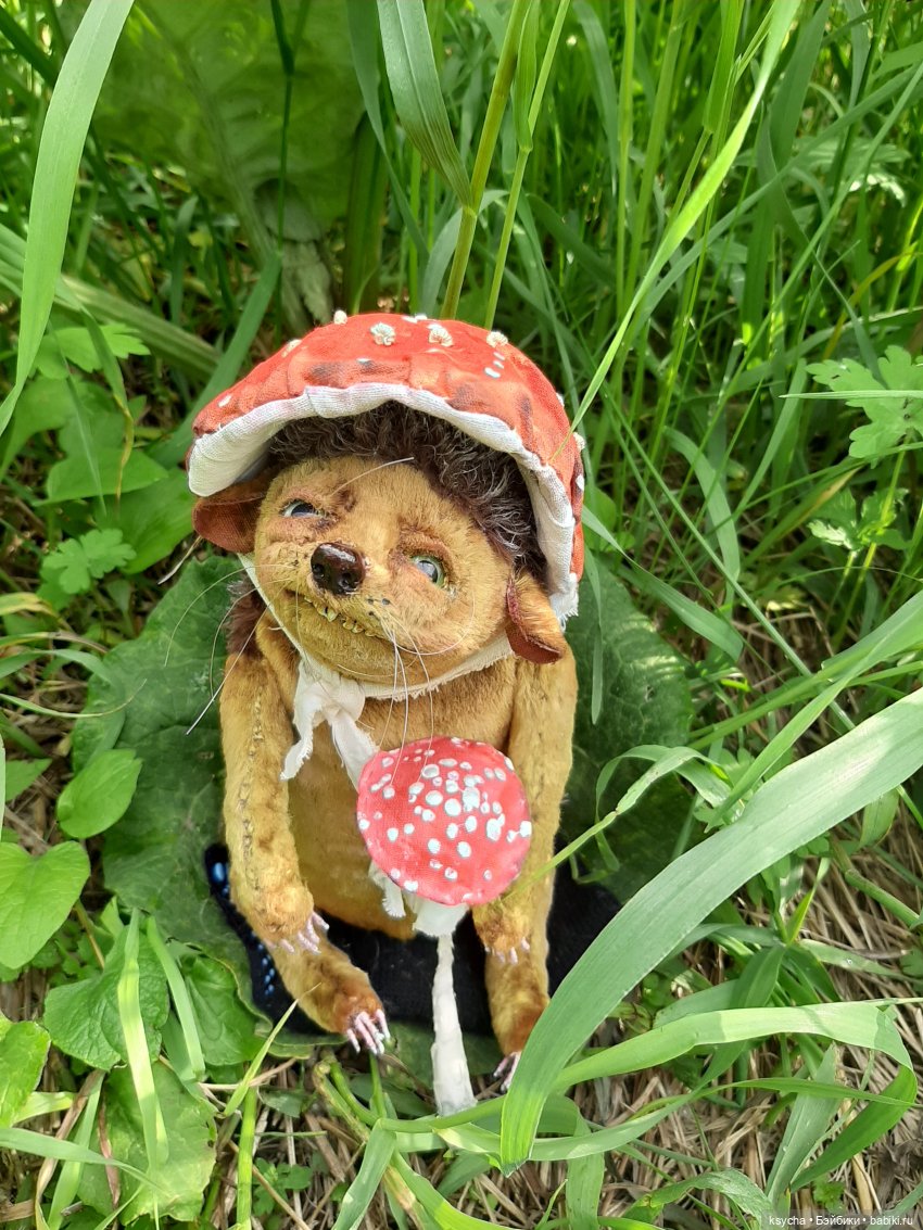 Наш Ёжа Ёжевич — Домашние фото авторских игрушек: Тедди (фото 3)