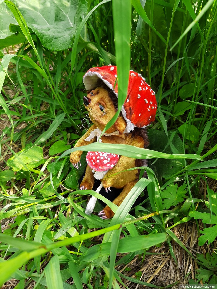 Наш Ёжа Ёжевич — Домашние фото авторских игрушек: Тедди (фото 2)