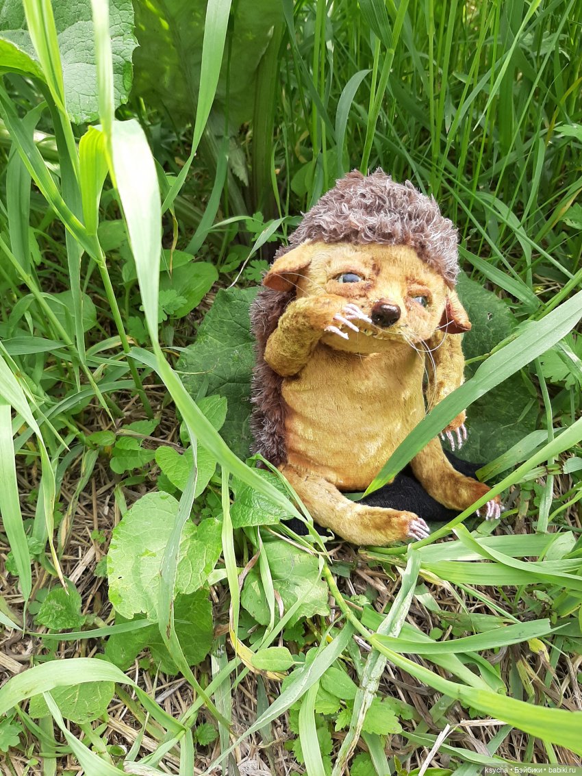 Наш Ёжа Ёжевич — Домашние фото авторских игрушек: Тедди (фото 4)