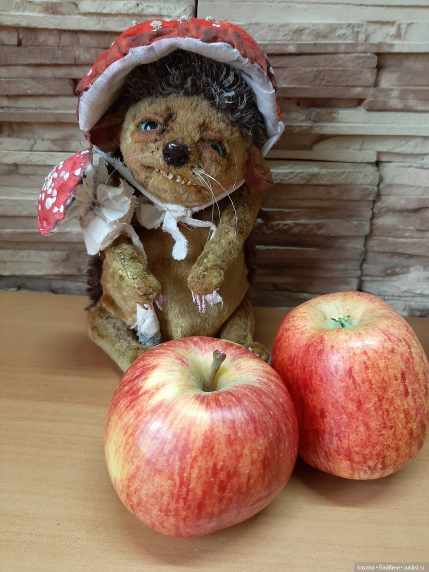 Наш Ёжа Ёжевич — Домашние фото авторских игрушек: Тедди