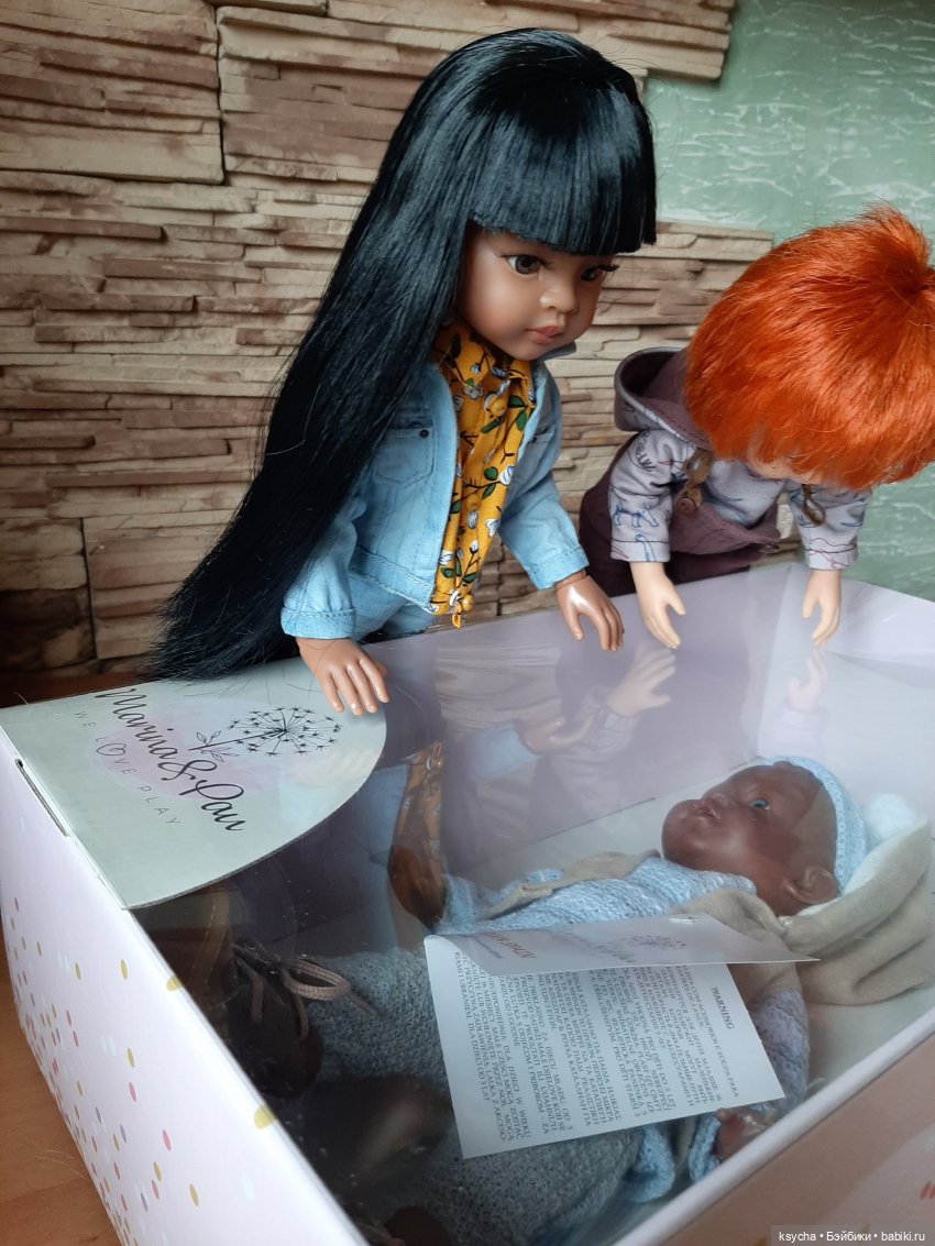 Кто же там — Куклы Marina & Pau (Марина Пау): испанские пупсы и малыши (фото 3)