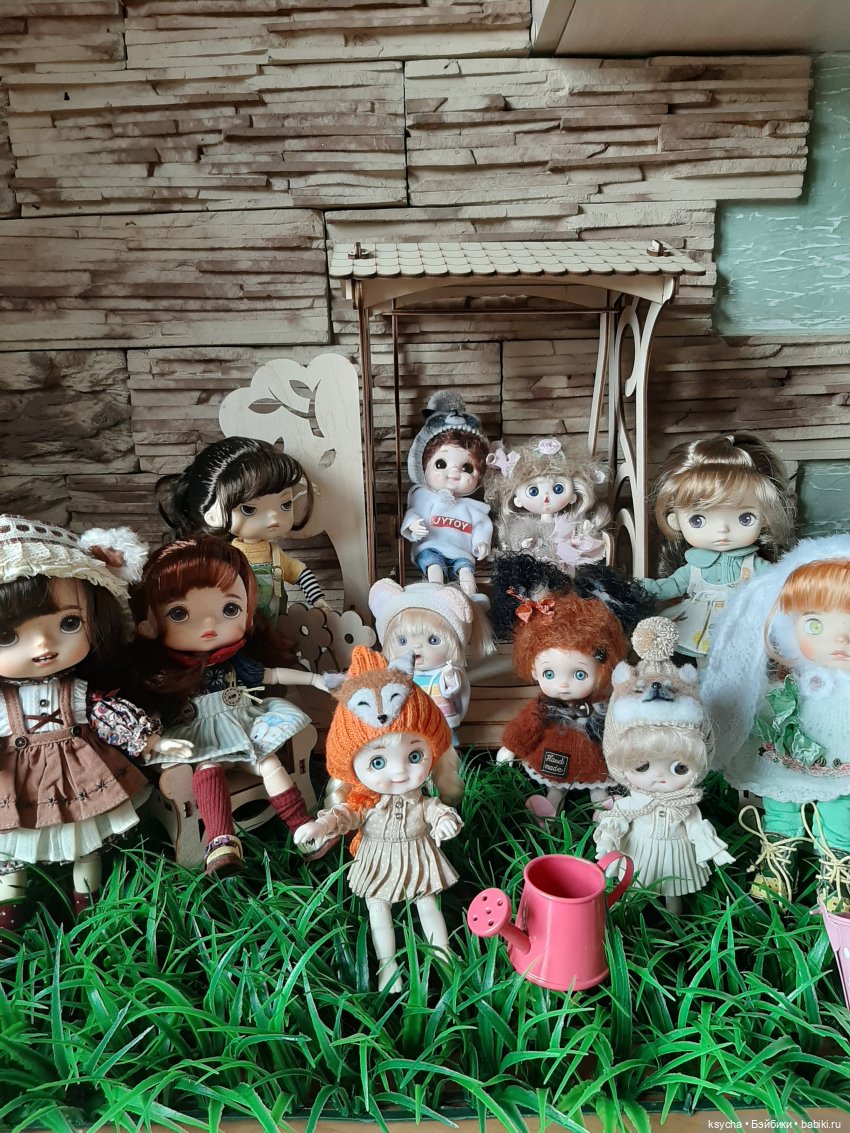 " Микробики" в моем кукольном семействе