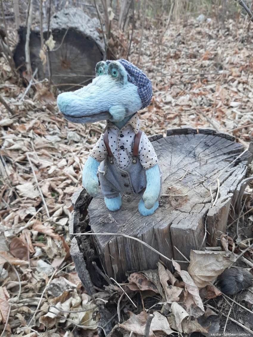 Наш домашний... крокодил — Домашние фото авторских игрушек: Тедди (фото 5)