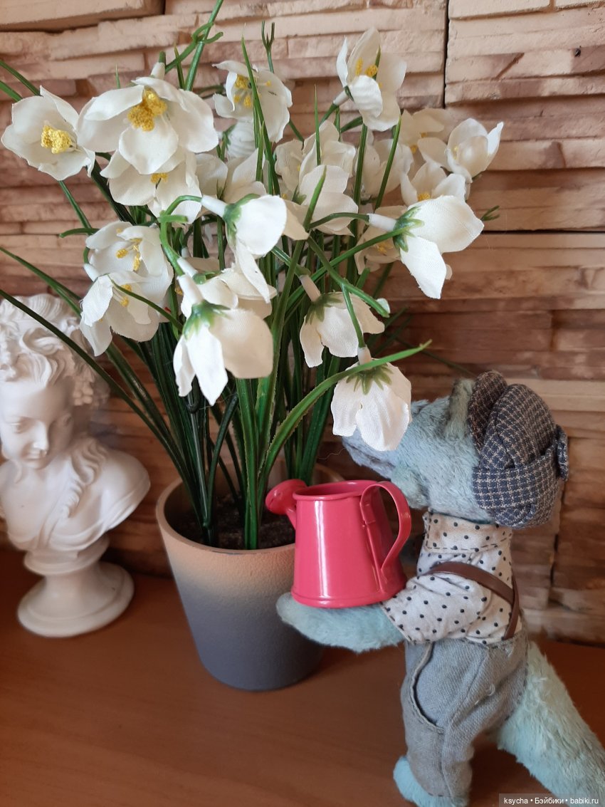 Наш домашний... крокодил — Домашние фото авторских игрушек: Тедди (фото 6)