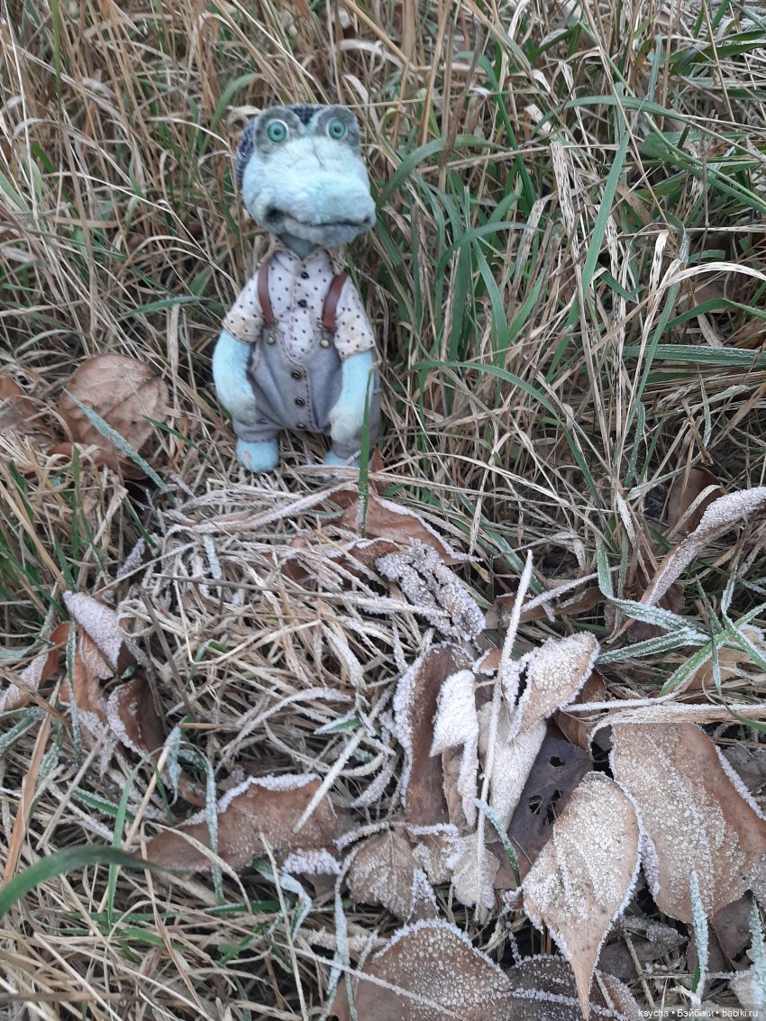 Наш домашний... крокодил — Домашние фото авторских игрушек: Тедди (фото 2)