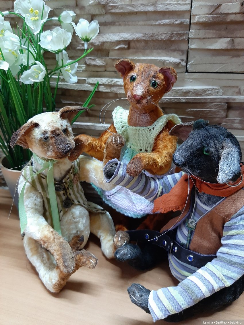 Муррррр Мурочка — Авторские мишки Тедди и друзья: фото (фото 8)