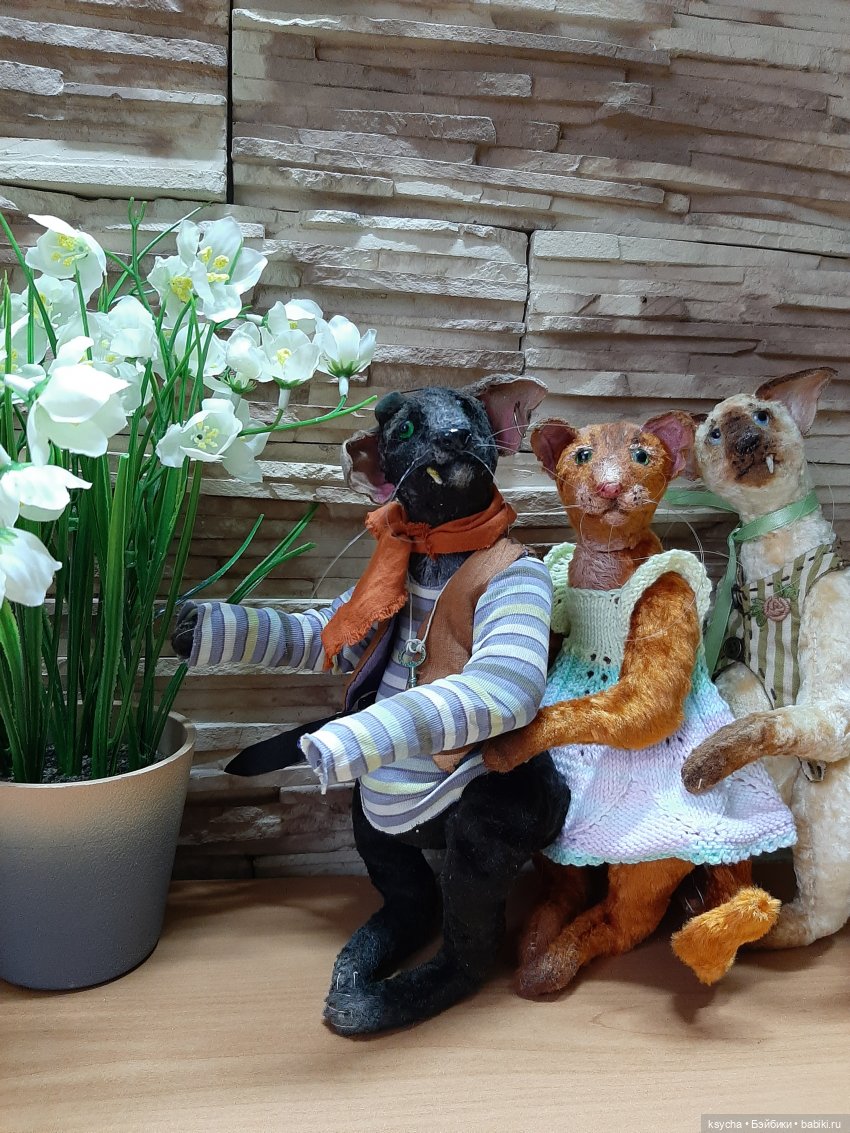 Муррррр Мурочка — Авторские мишки Тедди и друзья: фото (фото 9)