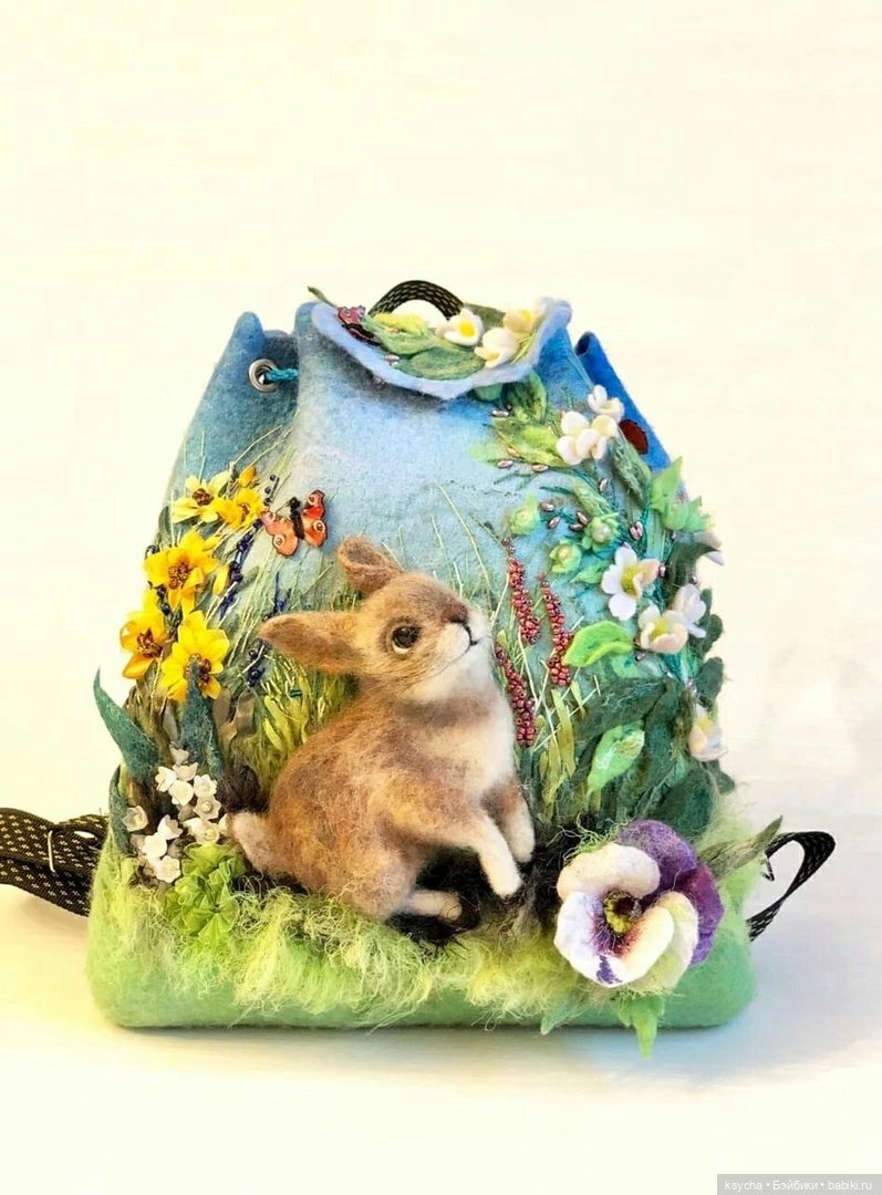 Волшебство из войлока — Авторские украшения и аксессуары для кукол: фото