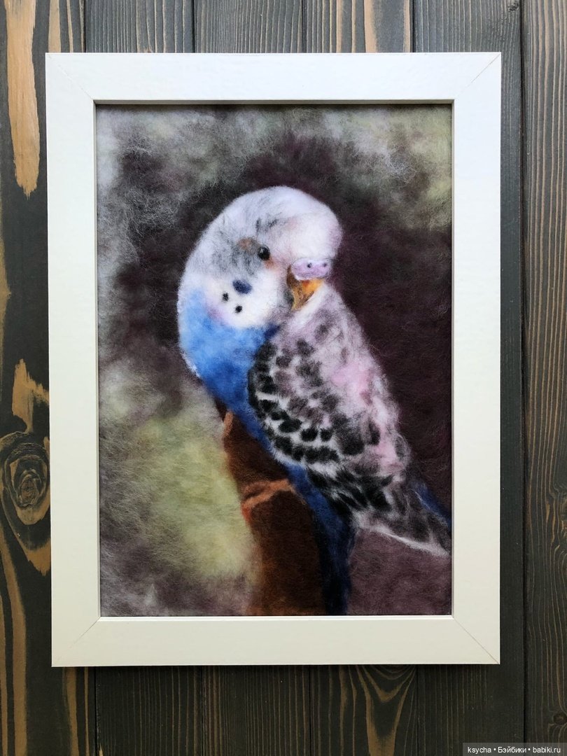 Живопись шерстью от Анны Вострухиной