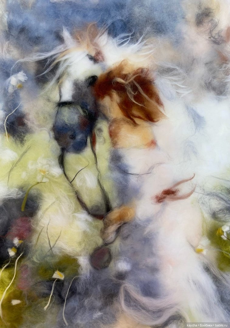 Живопись шерстью от Анны Вострухиной (фото 3)