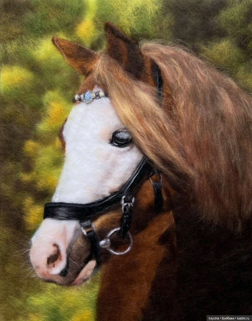 Живопись шерстью от Анны Вострухиной (фото 7)