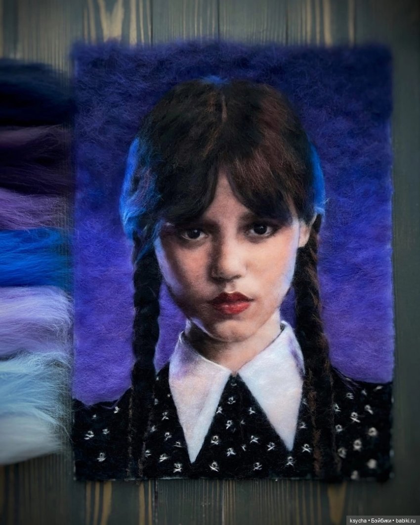 Живопись шерстью от Анны Вострухиной