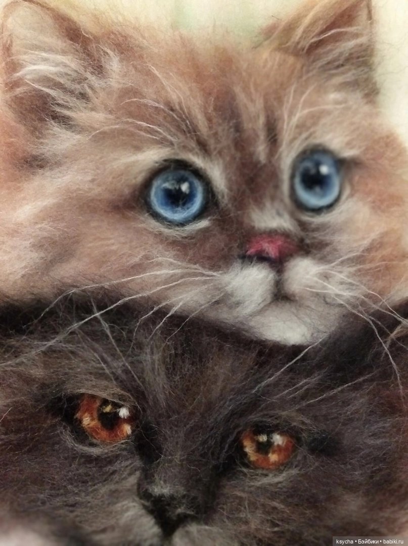 Живопись шерстью — Авторские украшения и аксессуары для кукол: фото (фото 8)