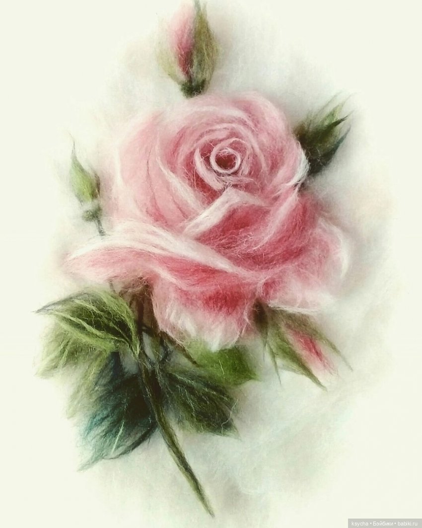 Живопись шерстью — Авторские украшения и аксессуары для кукол: фото