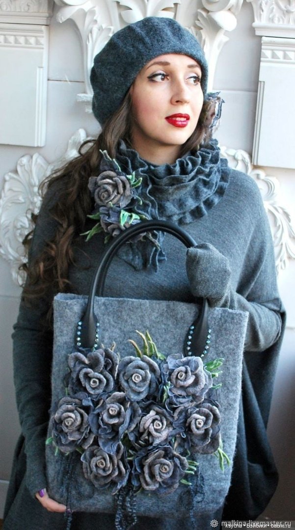 Валяние шерстью — Авторские украшения и аксессуары для кукол: фото