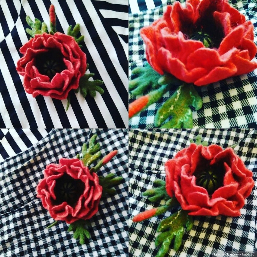 Валяние шерстью — Авторские украшения и аксессуары для кукол: фото (фото 2)