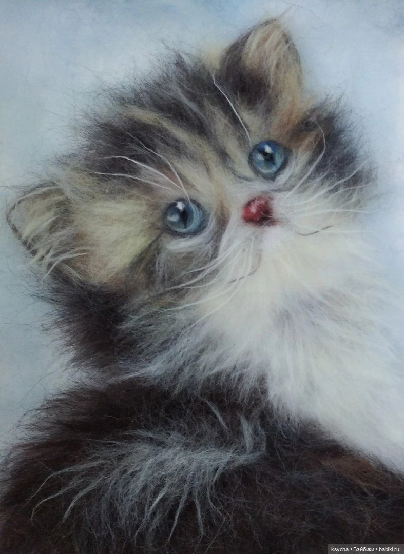 Живопись шерстью — Авторские украшения и аксессуары для кукол: фото (фото 7)