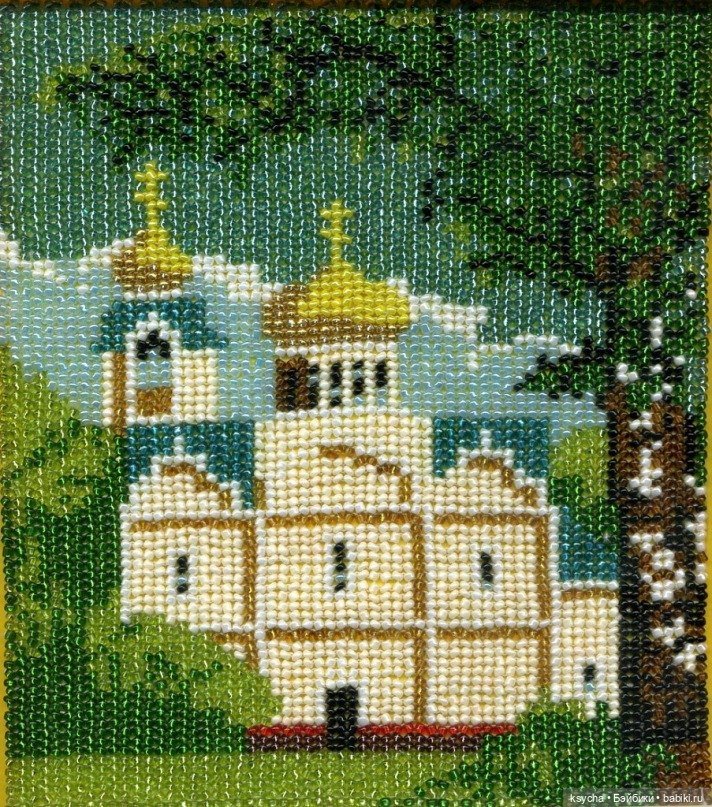 Картины бисером — Авторские украшения и аксессуары для кукол: фото