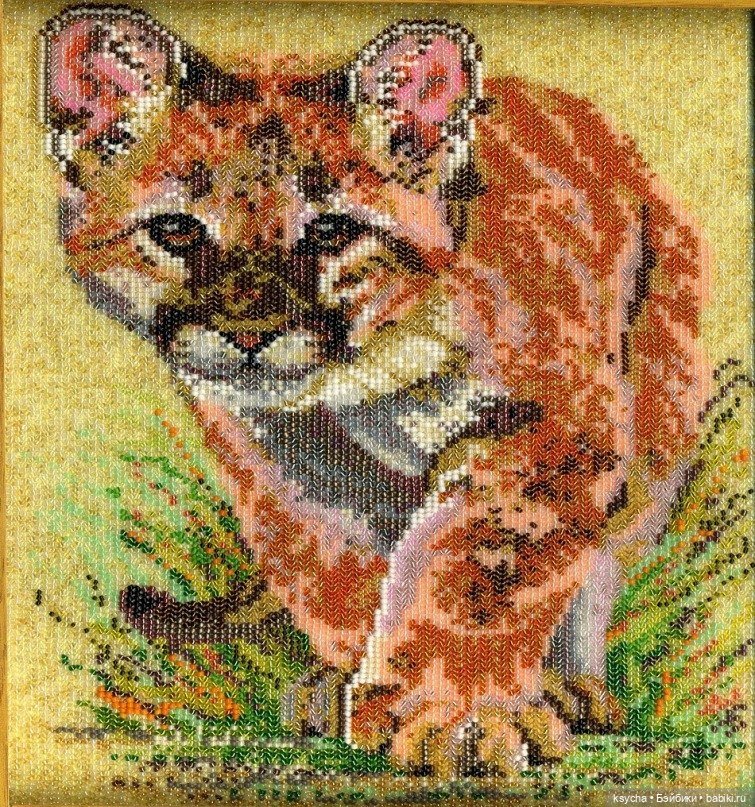 Картины бисером — Авторские украшения и аксессуары для кукол: фото (фото 10)