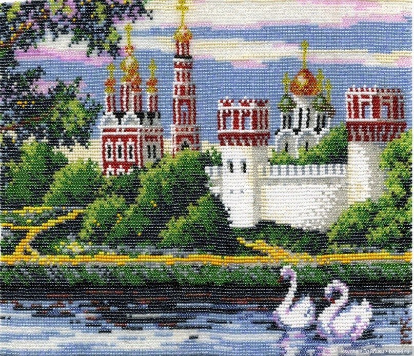 Картины бисером — Авторские украшения и аксессуары для кукол: фото